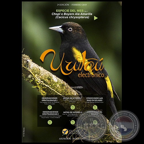 URUTAÚ ELECTRÓNICO - 2° EDICIÓN - FEBRERO 2019